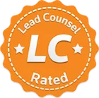 Lead Counsel Rated button